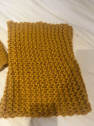 Gorro y braga de lana Mywool