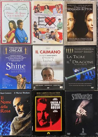 9 DVD Film Italiani e Inglesi
