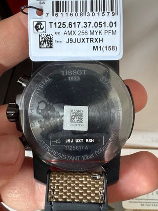 Tissot Supersport chrono Negro Militar