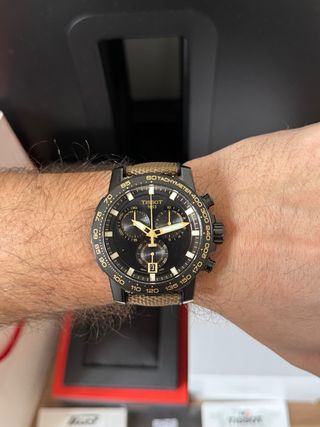 Tissot Supersport chrono Negro Militar