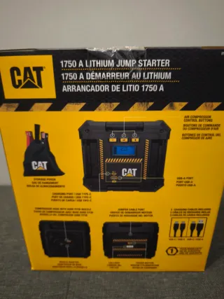 Arrancador CAT 1750A Litio 4-en-1