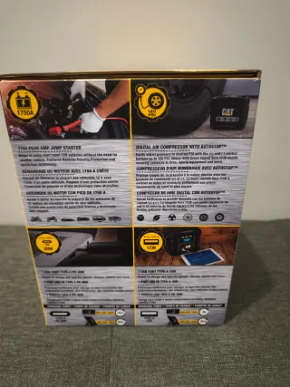 Arrancador CAT 1750A Litio 4-en-1