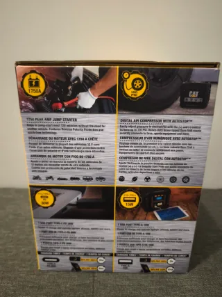 Arrancador CAT 1750A Litio 4-en-1