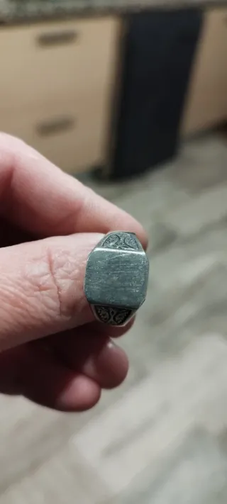 Anillo hombre Sello Plata