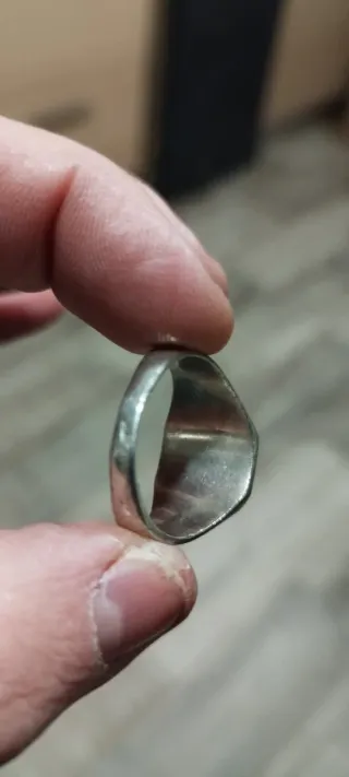 Anillo hombre Sello Plata
