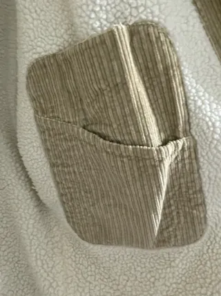 Chaqueta Rip Curl Pana Beige Forrada Borreguito XL