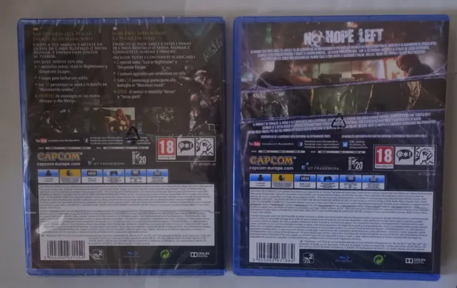 Pack Resident Evil 5 y 6 PS4