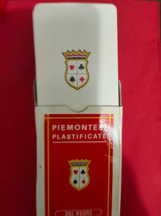 Set 4 mazzi carte Modiano Triestine Romagnole