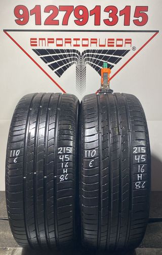 215 45 16 H KUMHO RUEDA AL 90% VIDA UTIL