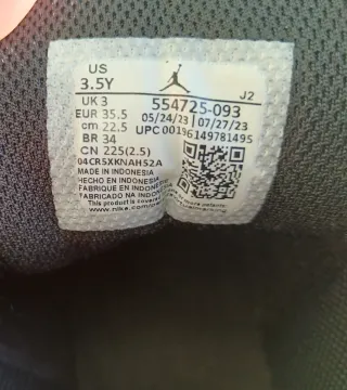 Zapatillas Jordan Negras