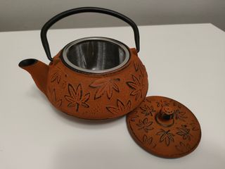 Tetera hierro fundido