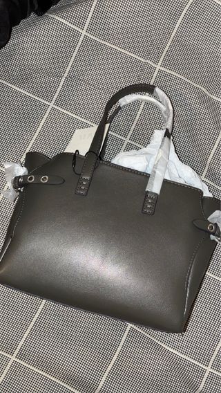 Bolso Zara Gris