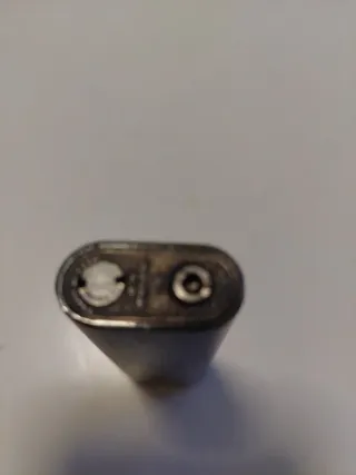 Accendino placcato argento da lucidare