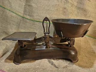 Balanza decoración.