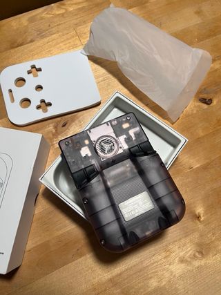 Consola Anbernic RG405V gris/morado