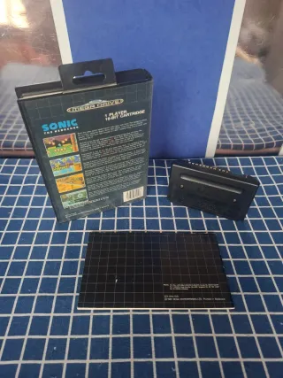 MEGADRIVE SONIC 1 ORIGINAL COMPLETO