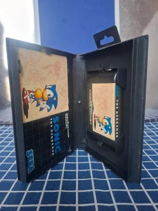 MEGADRIVE SONIC 1 ORIGINAL COMPLETO