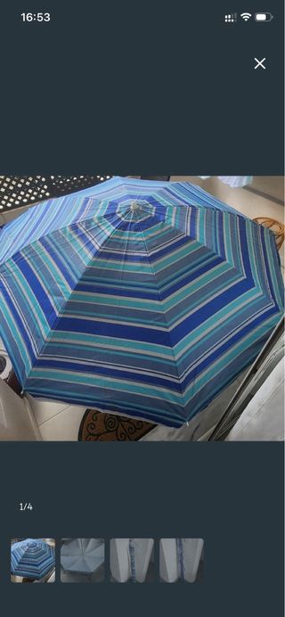 Sombrilla Monty Azul Multicolor