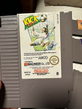 Kick Off Nintendo NES-54-ESP