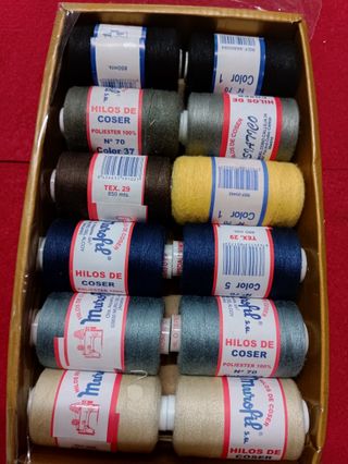 Lote Hilos de Coser Variados