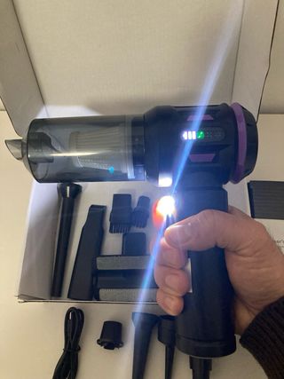 Sopladora y Aspiradora Portátil Inalámbrica