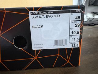 BOTAS TALLA 45 CRISPI S.W.A.T. EVO BLACK COD1