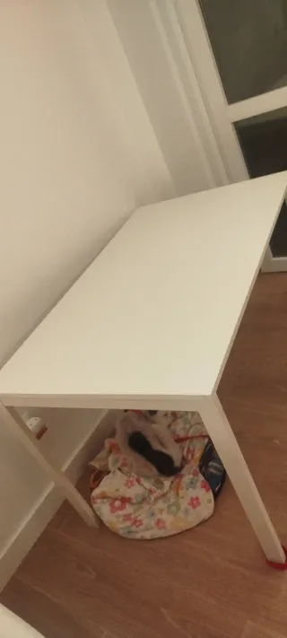 Mesa de comedor Ikea blanca Medias 126 x 76
