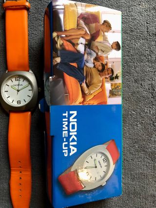 Orologio Nokia Time-Up Anni 90 Arancione