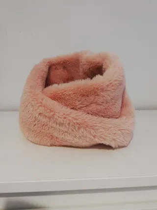 Bufanda cuello pelo sintético Zara niña