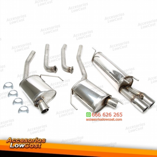 Sistema de escape TA Technix de acero inoxidable