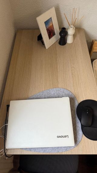 Escritorio Ikea Madera y Metal