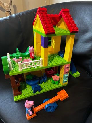 Casa Peppa Pig Bloques Construcción