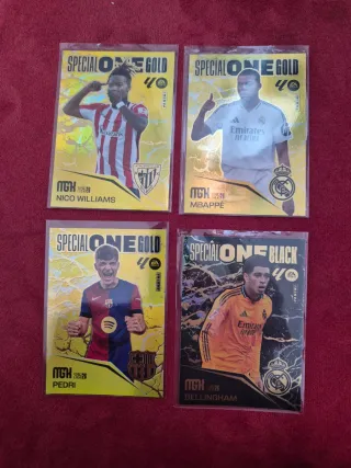 Cromos Special One Gold y Black