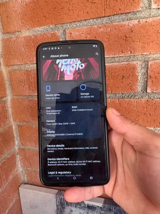 Motorola RAZR 2022 Negro