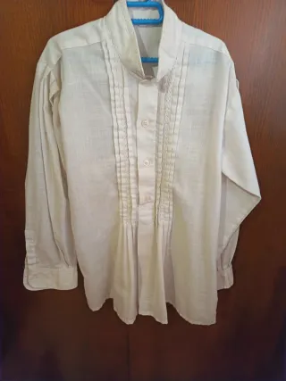 Camisa fallero blanca niño