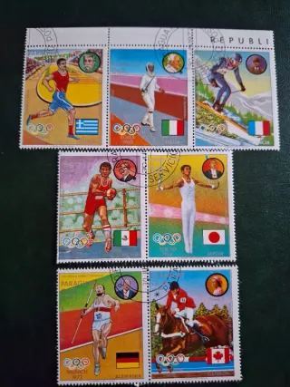 Sellos Olímpicos Paraguay