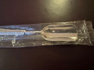 Cucchiaino zucchero decorato rosa