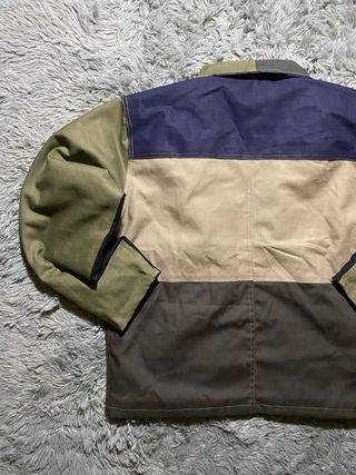 Giubbotto Carhartt Patchwork Cachi Bomber Vintage