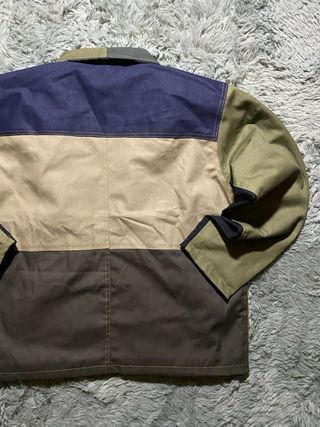 Giubbotto Carhartt Patchwork Cachi Bomber Vintage