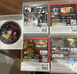 Pack 5 Juegos PS3: Shooters