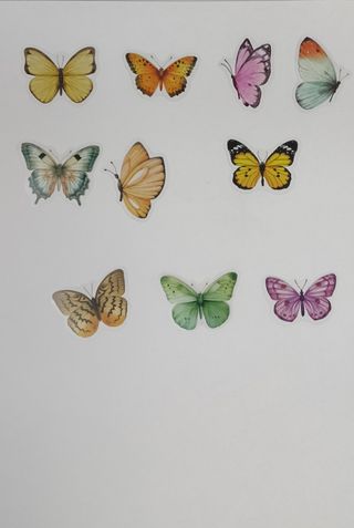 Pegatinas Mariposas 12uds