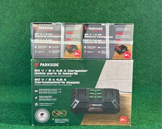 Lote 2 Baterías Inteligentes PARKSIDE 20V 4Ah