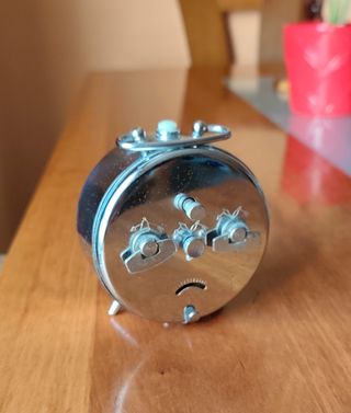 Reloj despertador vintage Anton Liron años 50-70