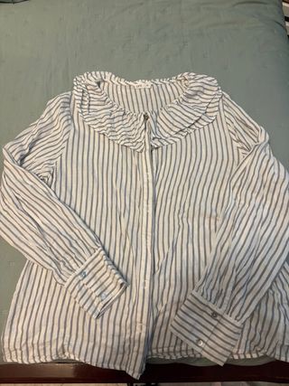 Blusa Unit rayas azules talla XL