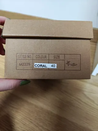 Sandalias tacón coral M2225 Corina seminuevas