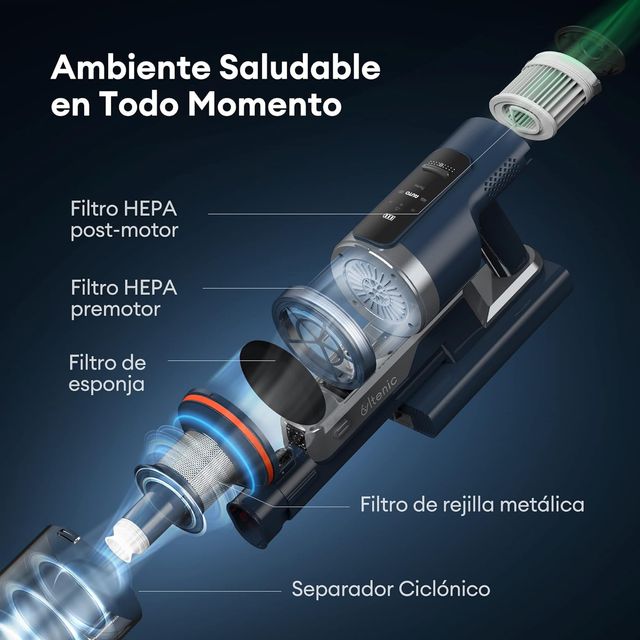 Aspiradora Ultenic FS1 Sem Fio com Estação