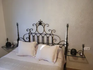 Cabezal de forja para cama de matrimonio