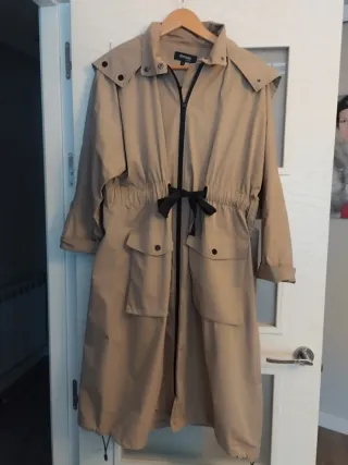 Gabardina mujer Corte Inglés beige