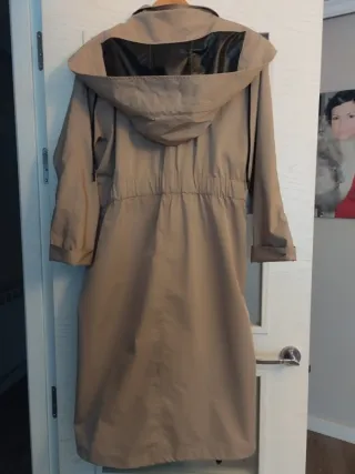 Gabardina mujer Corte Inglés beige