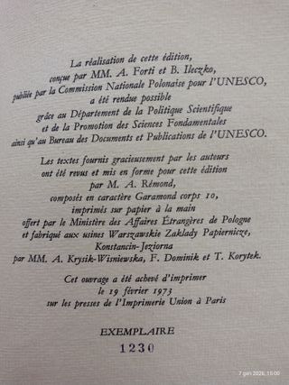 Libro “Cinquecentenario nascita Niccolò Copernico